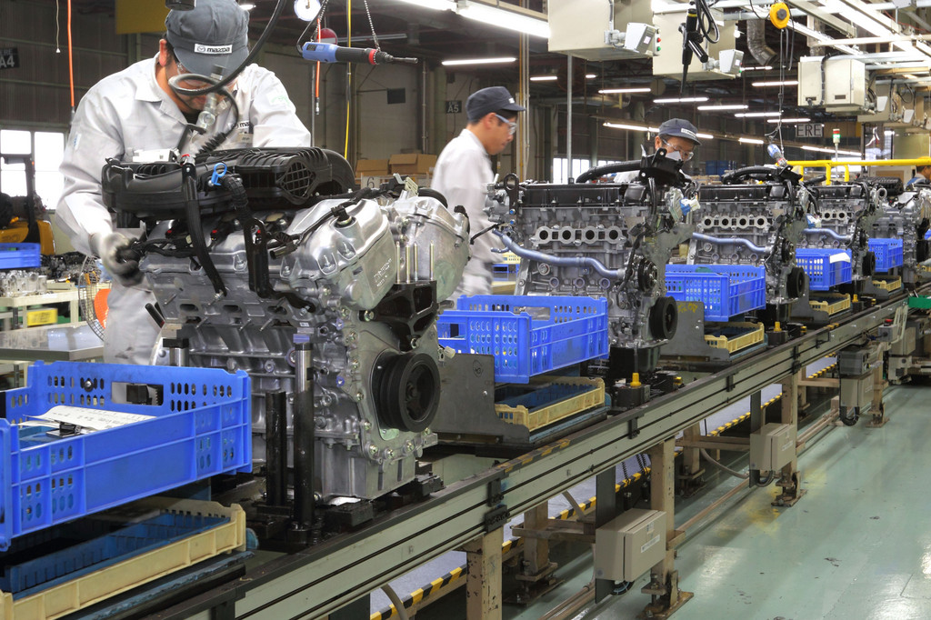 Mazda zieht Skyactiv-Produktion an