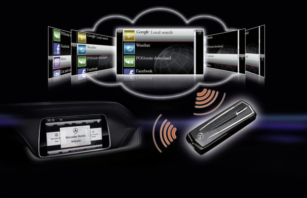 Mercedes C- und E-Klasse erhalten Comand Online-System