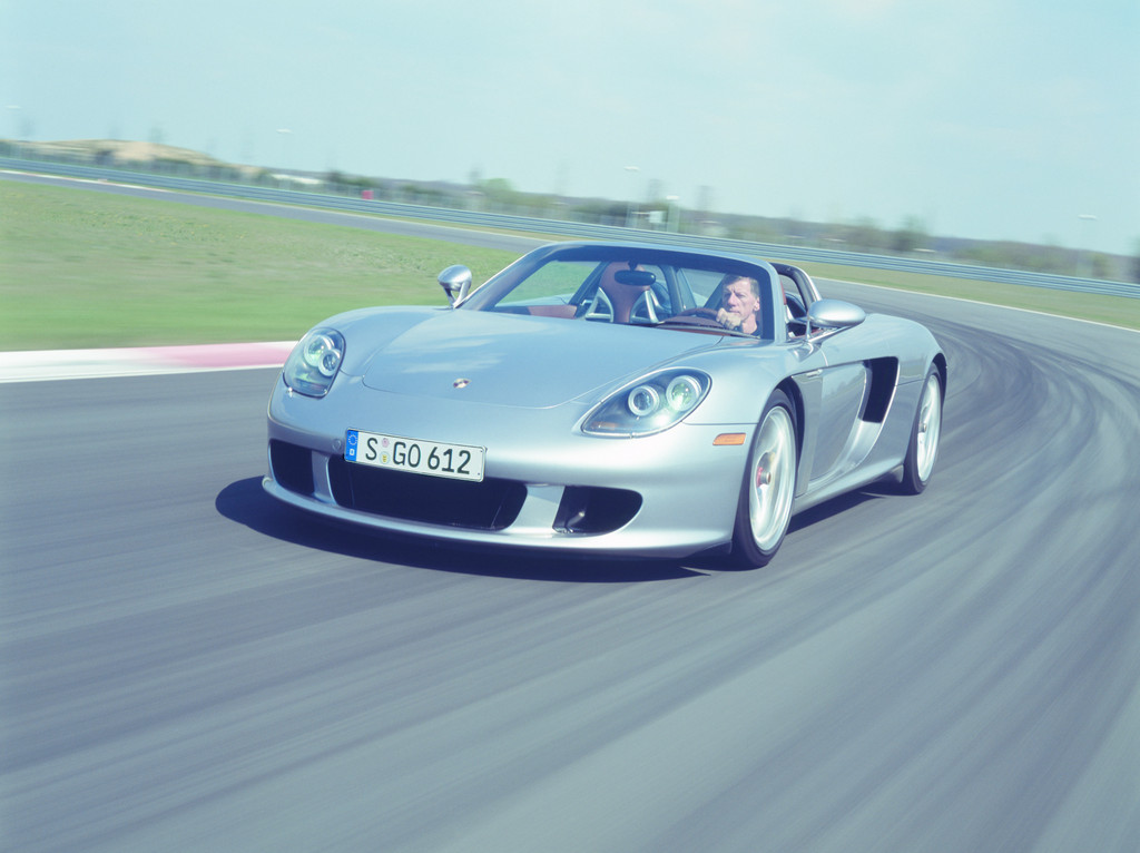 Neu entwickelter Reifen für den Porsche Carrera GT