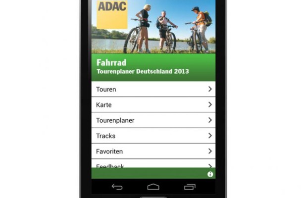 Neue App: ADAC Fahrradtourenplaner