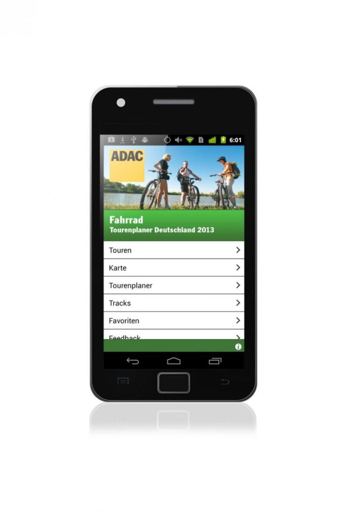 Neue App: ADAC Fahrradtourenplaner
