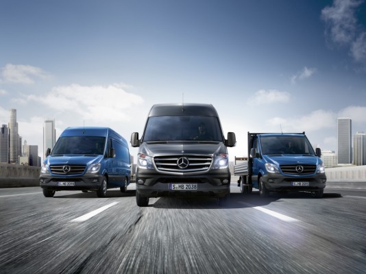 Neuer Mercedes Sprinter - Einer muss ja den Anfang machen