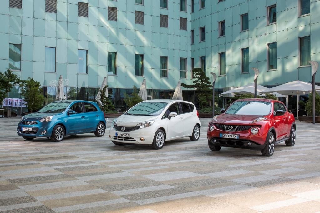 Nissan: Drei machen sich stadtfein
