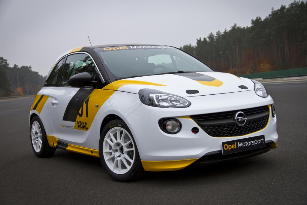Opel Adam R2: Weltpremiere bei der Deutschland-Rallye