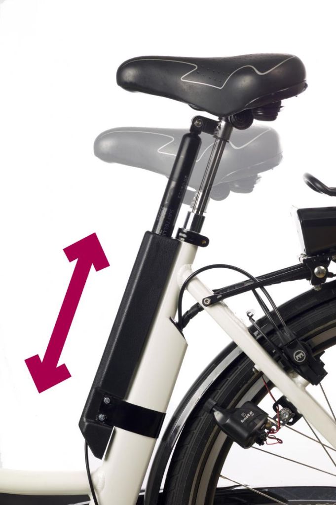Sattellift erhöht den Komfort beim Radfahren