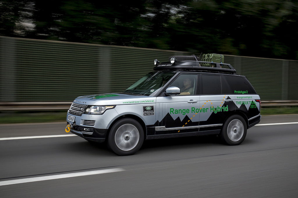 Seidenstraßen-Tour: Prolog mit einem Range Rover Hybrid
