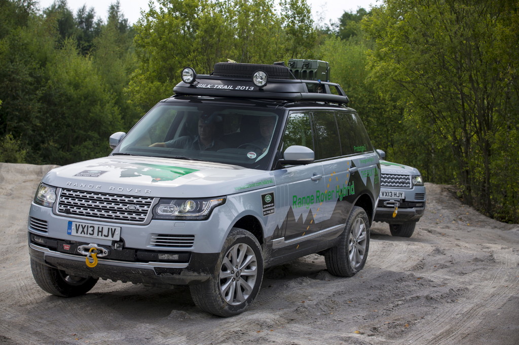Seidenstraßen-Tour: Prolog mit einem Range Rover Hybrid