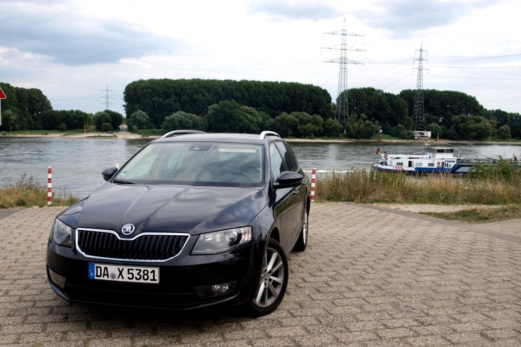 Skoda Octavia Combi - Nach oben geschaut