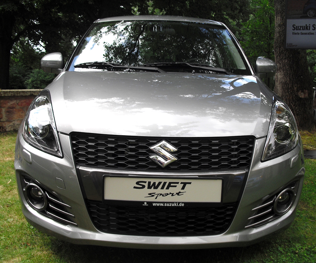 Suzuki Swift Sport: Blick auf die Frontpartie. 
