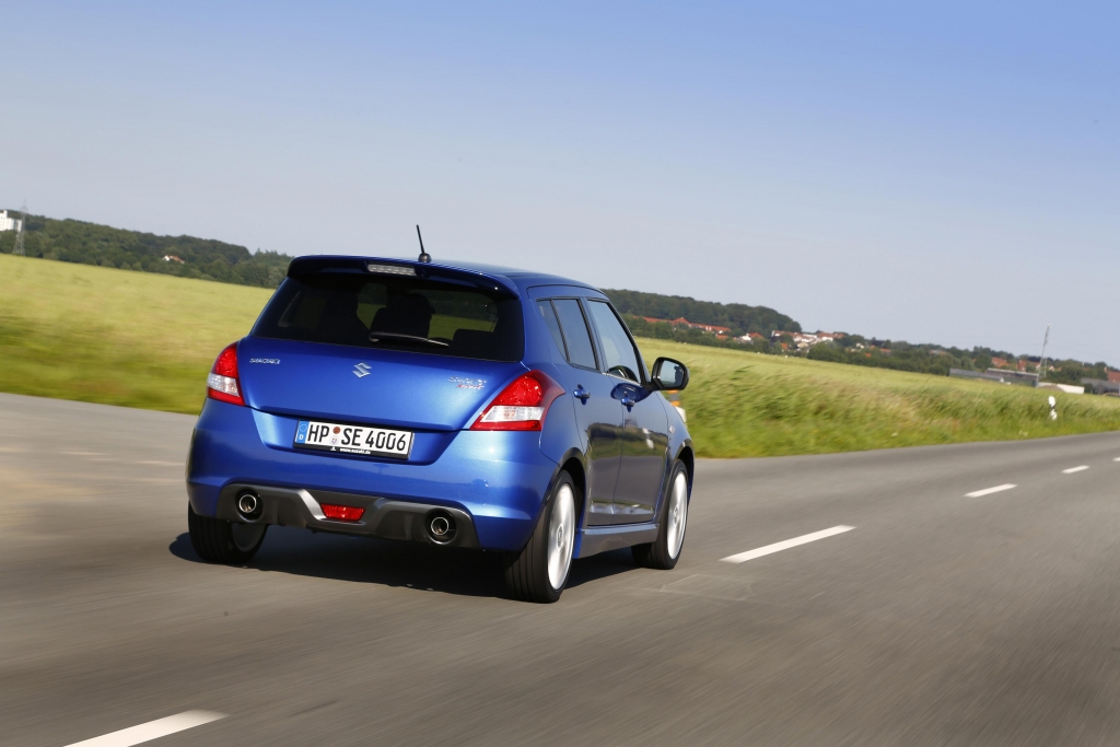 Suzuki Swift Sport: Topmodell der Baureihe mit fünf Türen
