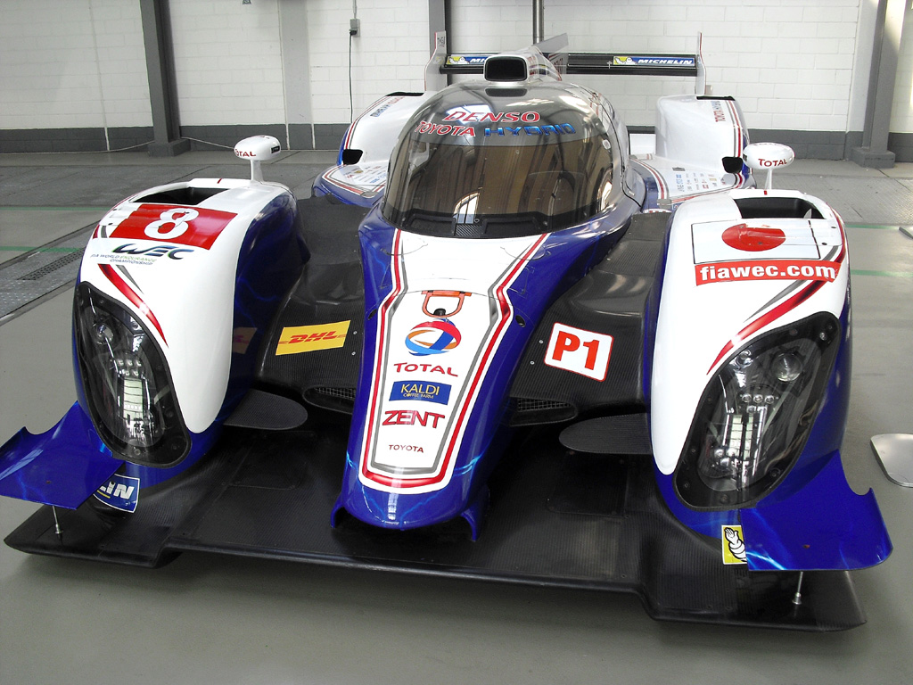 Toyota-Fahrspaß: Le-Mans-Prototyp TS030 Hybrid. 