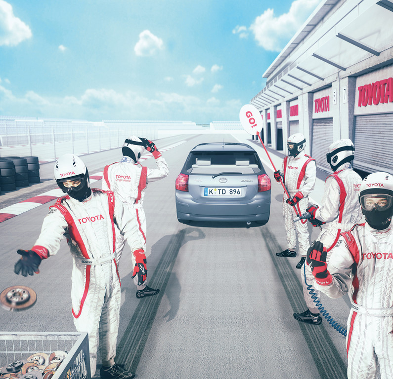 Toyota veranstaltet 