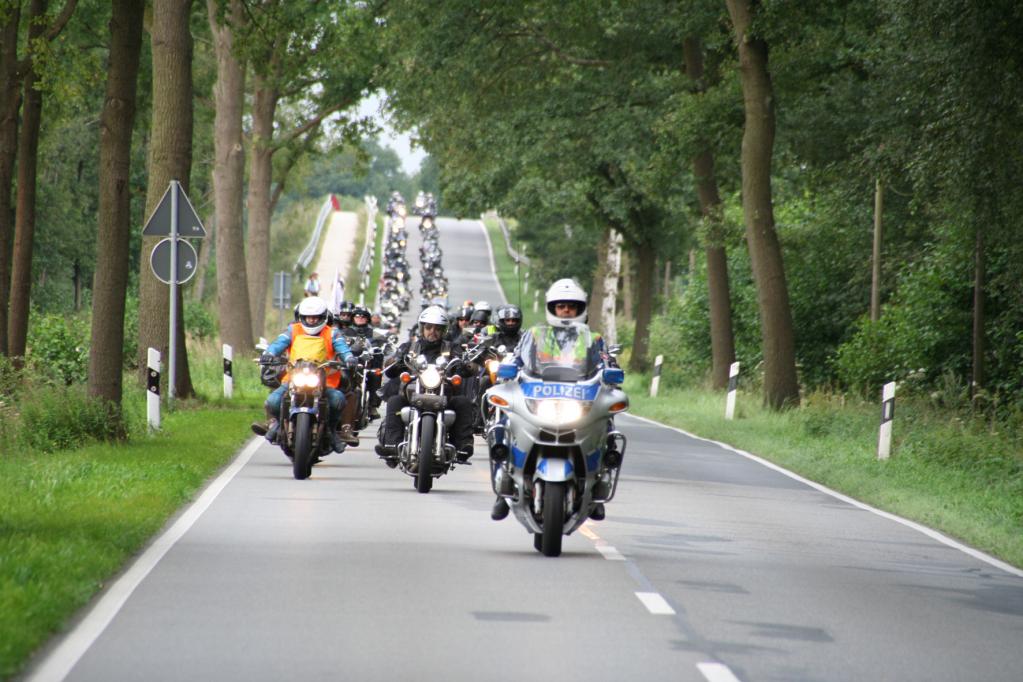 Zehnte Motorrad-Sternfahrt: Biker touren nach Berlin