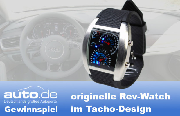 auto.de-Gewinnspiel: Die originelle Rev Watch für Autoliebhaber