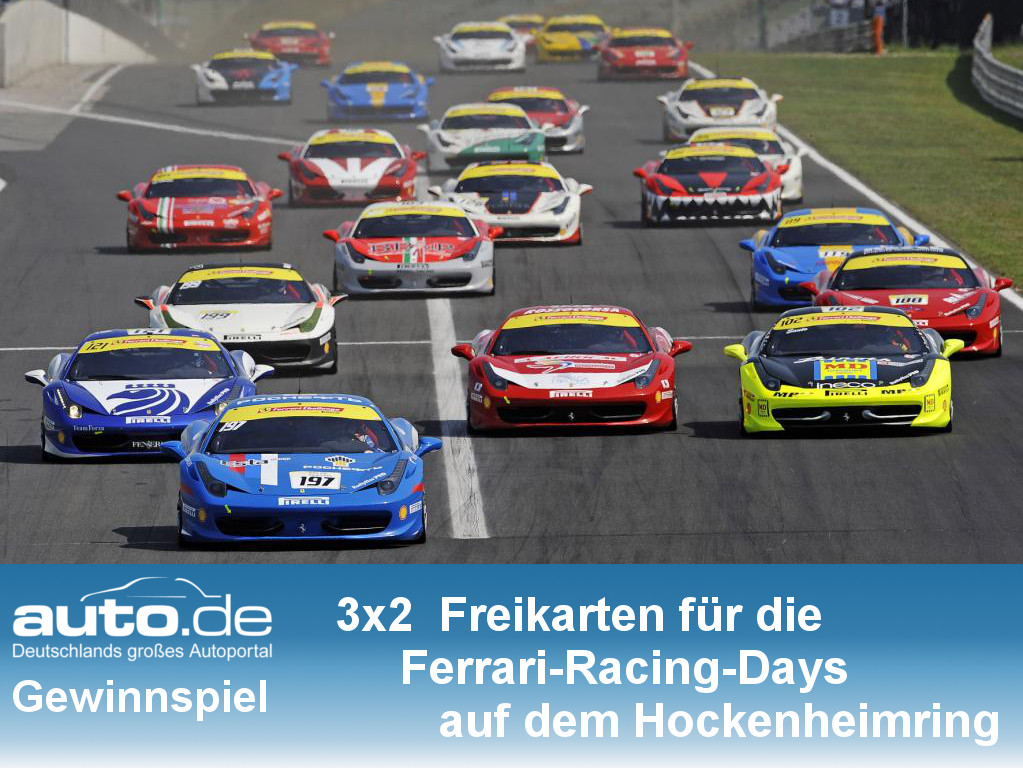 auto.de-Gewinnspiel: Mit BERG Toys und auto.de zu den Ferrari Racing Days