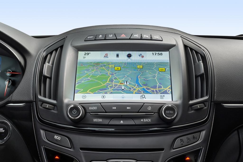 Auch das Navi wurde modernisiert
