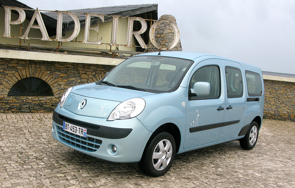 Auch der Kangoo von Renault steht unter Strom.