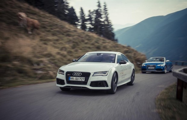 Audi-Alpen-Tour - Gipfelsturm auf allen Vieren