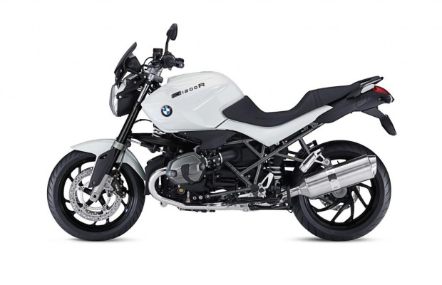 BMW R 1200 R als Sondermodell - Roadster in Schwarz-Weiß