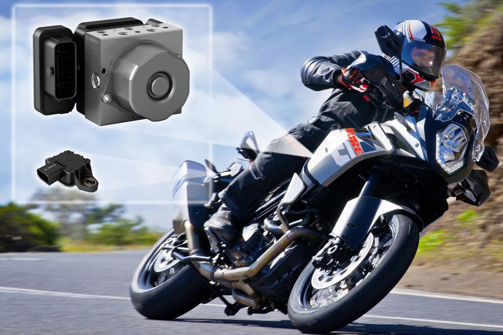 Bosch entwickelt Motorrad-Stabilitätskontrolle