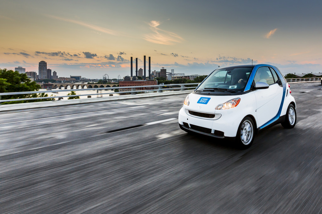 Car2go in Mailand und Minneapolis