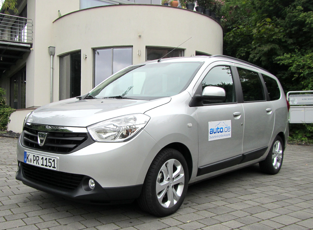 Dacia Lodgy, hier als Spitzendiesel mit 79/107 kW/PS. 