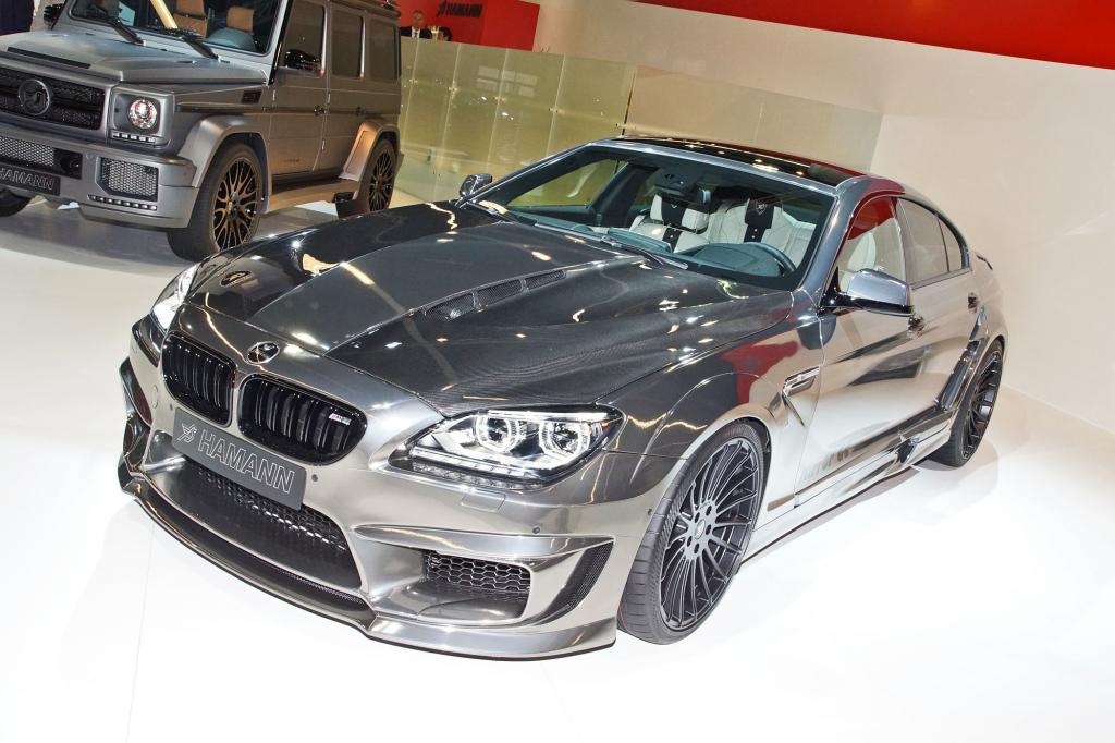 Das BMW M6 Gran Coupé spielt nach seiner Behandlung durch die Sport-Coaches von Hamann ein Vixierspiel mit dem Betrachter