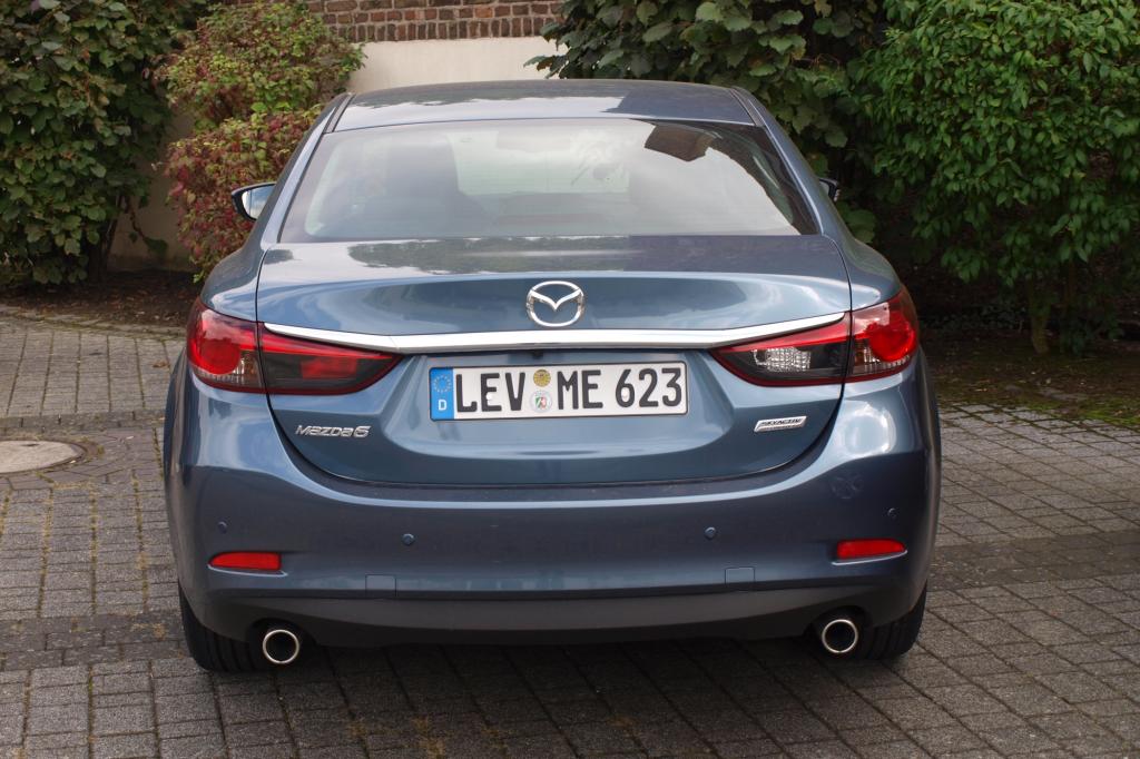 Das Heck ist für den Fahrer nur schwer abzuschätzen
