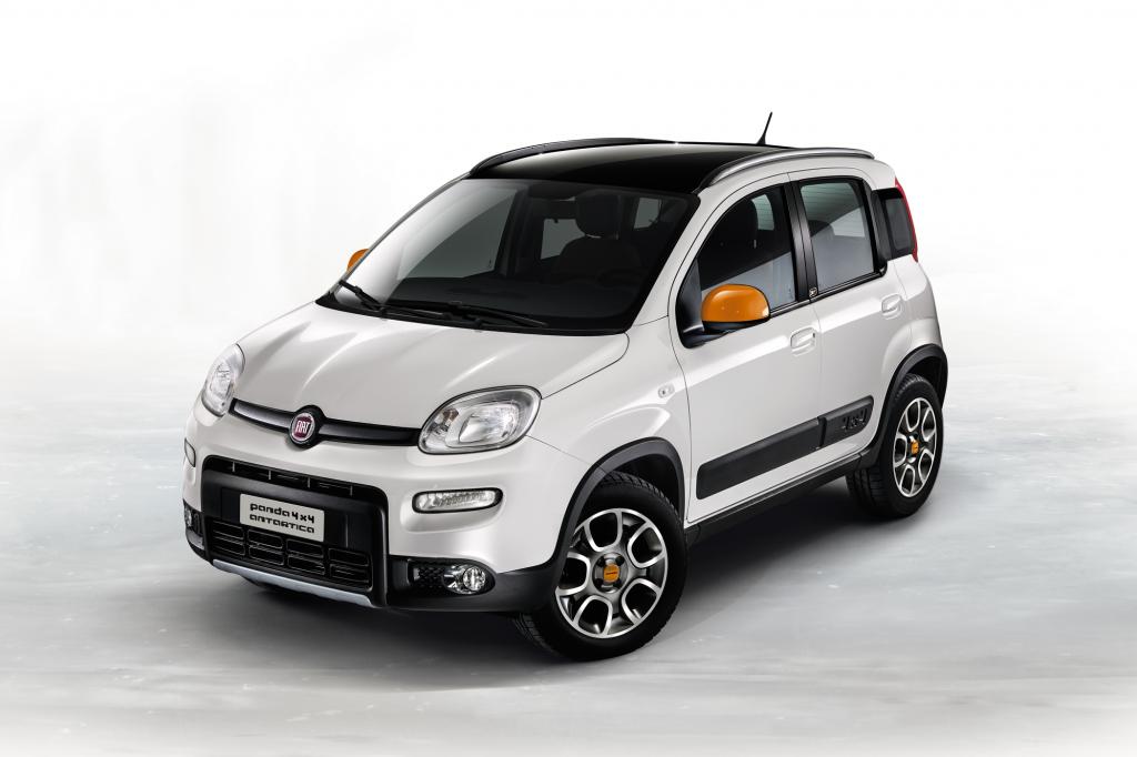 Der Fiat Panda Antarctica will optische Akzente setzen