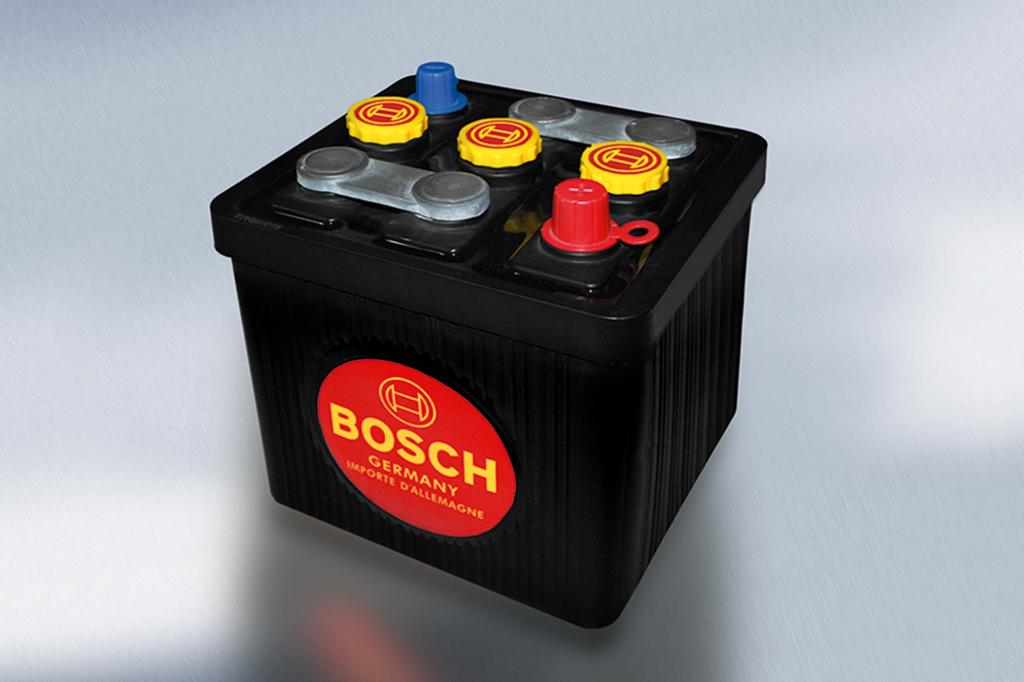 Die Oldtimer-Batterie setzt auf Retro-Look