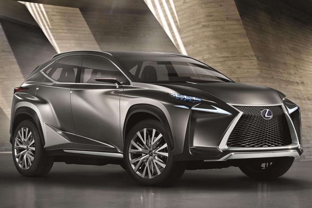 Die Toyota-Tochter zeigt in Frankfurt mit dem LF-NX die Studie eines kompakten SUV, das im Stile der Marke einen Hybridantrieb haben wird.