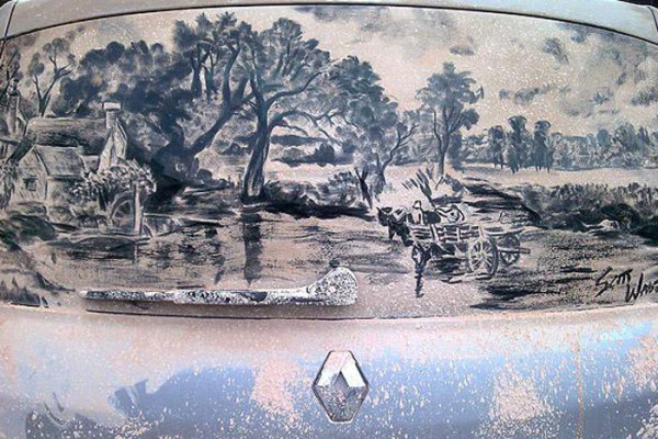Dirty Car Art - Die Kunst aus Staub 
