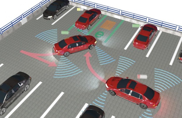 E-Auto-Projekt: Selbstständig im Parkhaus laden