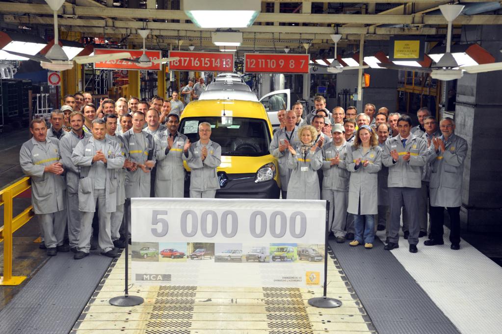 Fünf Millionen Renault aus Maubeuge
