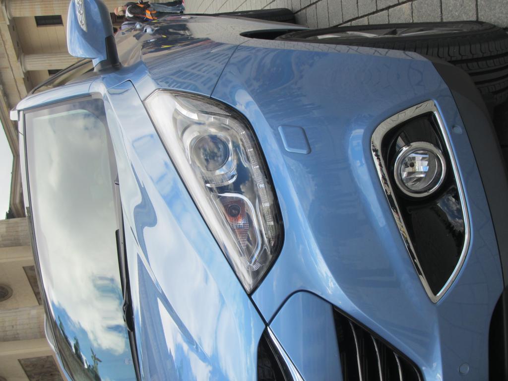Hyundai ix35: Moderne Leuchteinheit vorn. 