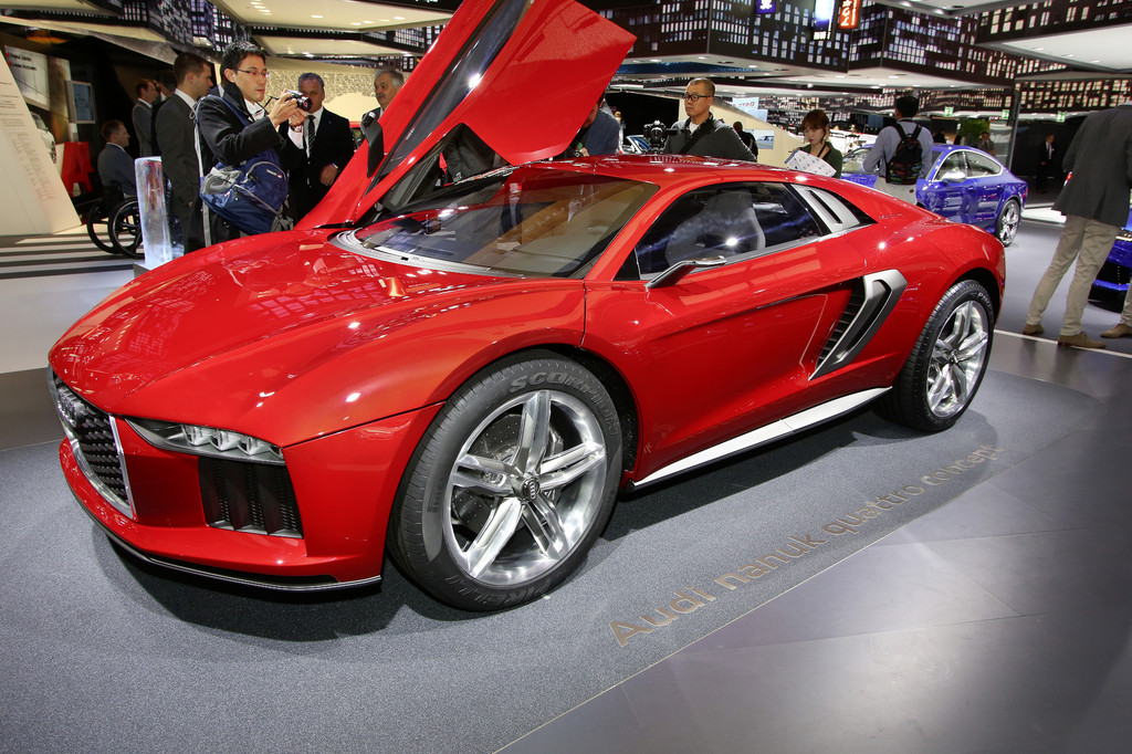IAA 2013: Audi Nanuk ist auch bei der Lenkung Quattro