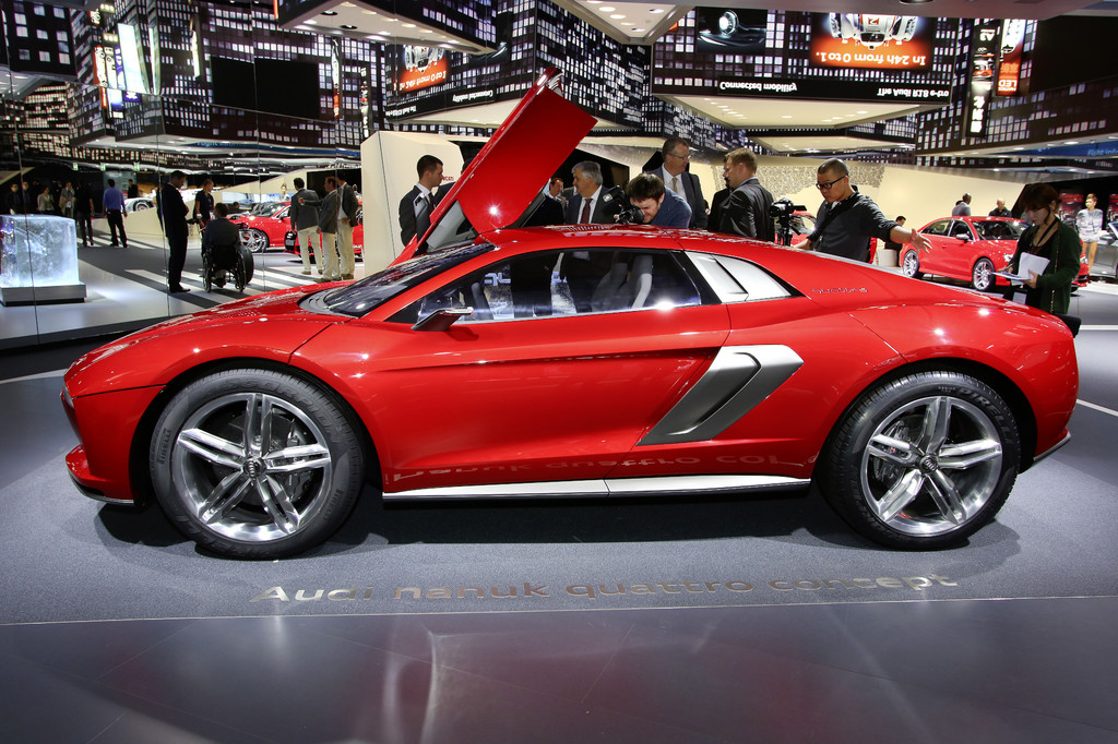 IAA 2013: Audi Nanuk ist auch bei der Lenkung Quattro