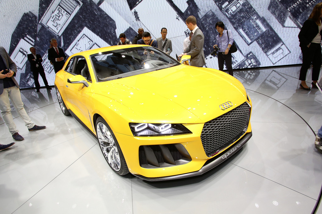 IAA 2013: Audi braucht nur 2,5 Liter Sprit für 700 PS