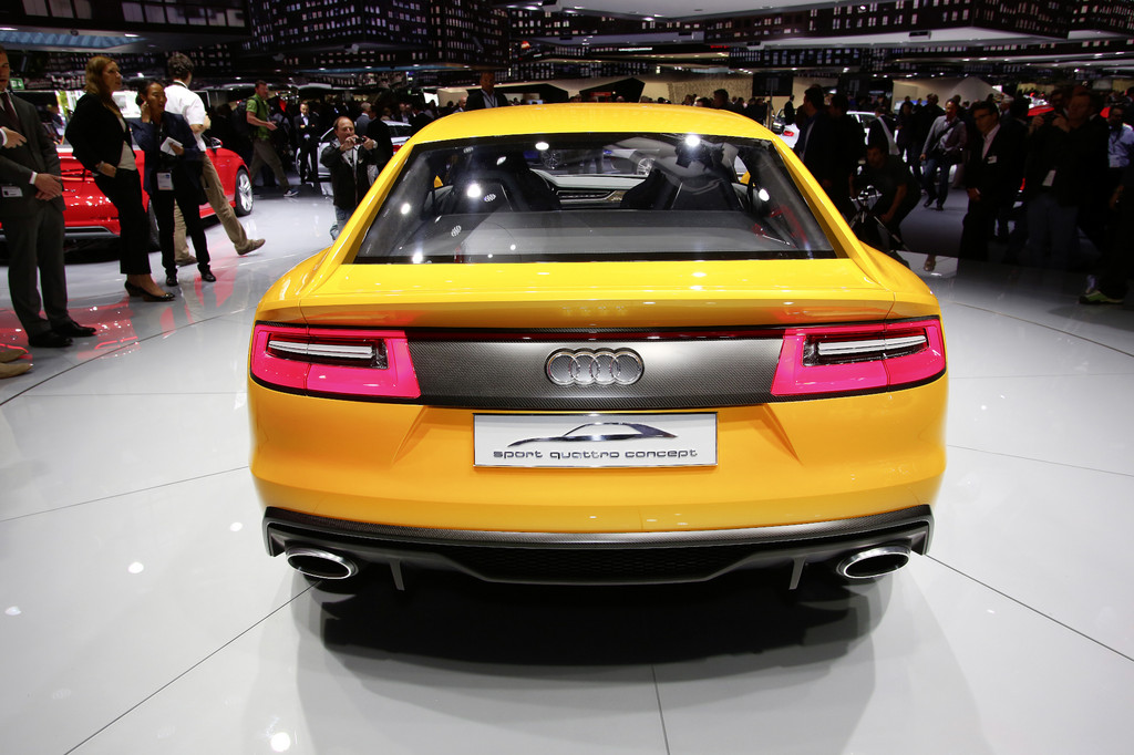 IAA 2013: Audi braucht nur 2,5 Liter Sprit für 700 PS
