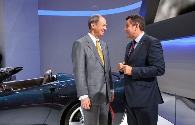 IAA 2013: Chevrolet empfängt US-Botschafter Emerson