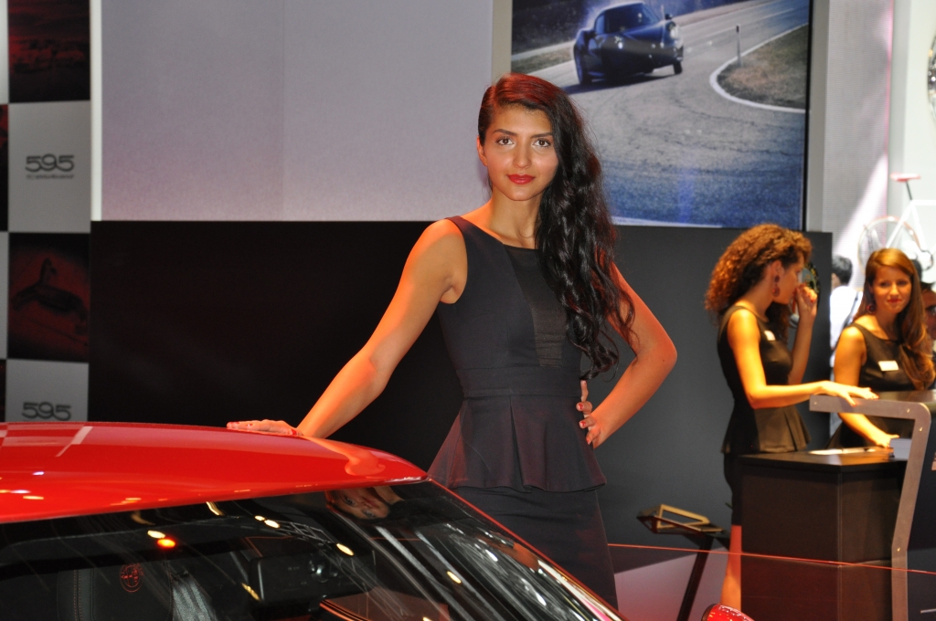 IAA 2013: Glänzender Lack und strahlendes Lächeln