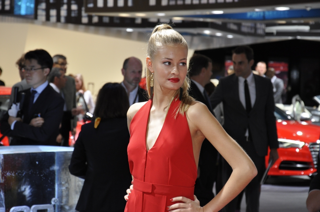 IAA 2013: Glänzender Lack und strahlendes Lächeln
