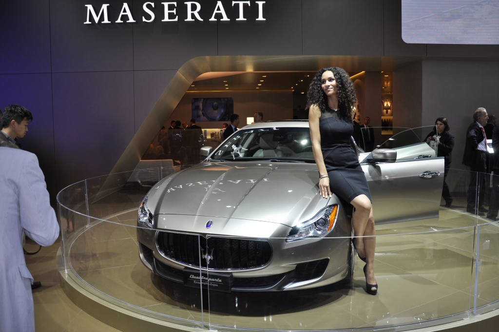 IAA 2013: Glänzender Lack und strahlendes Lächeln