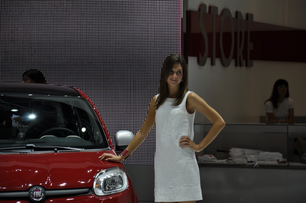 IAA 2013: Glänzender Lack und strahlendes Lächeln