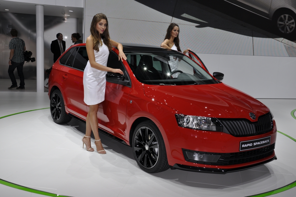 IAA 2013: Glänzender Lack und strahlendes Lächeln