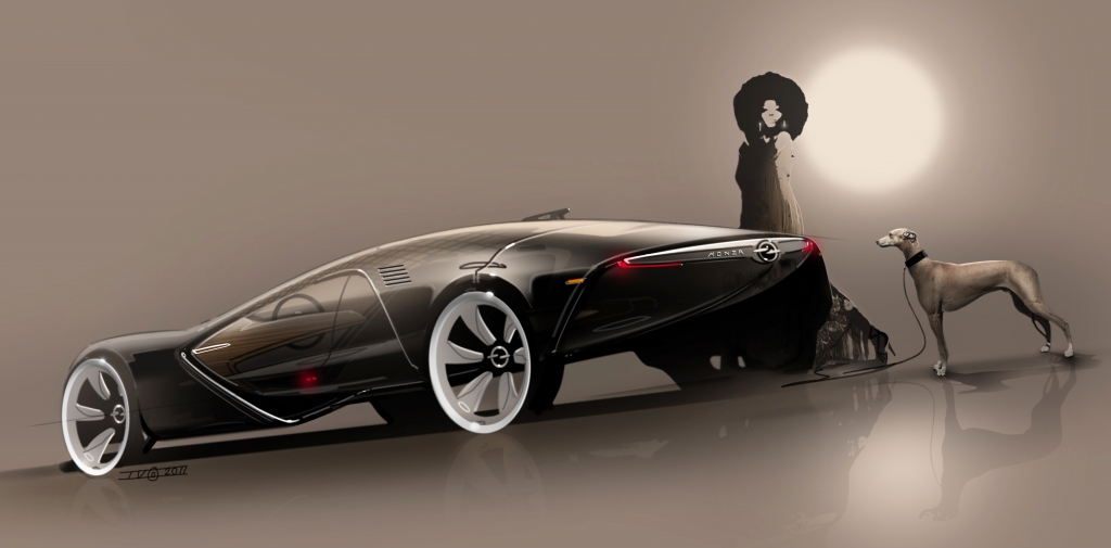 IAA 2013: Kommunikationszentrale im Monza-Kleid