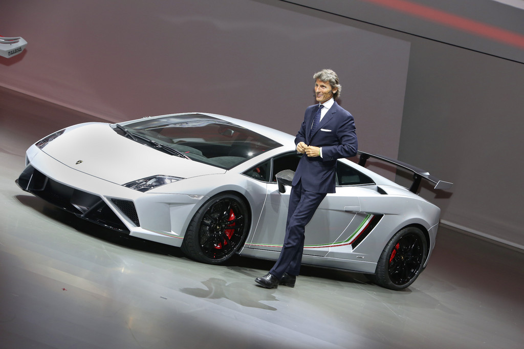 IAA 2013: Lamborghini Gallardo von der Schikane zum Bordstein