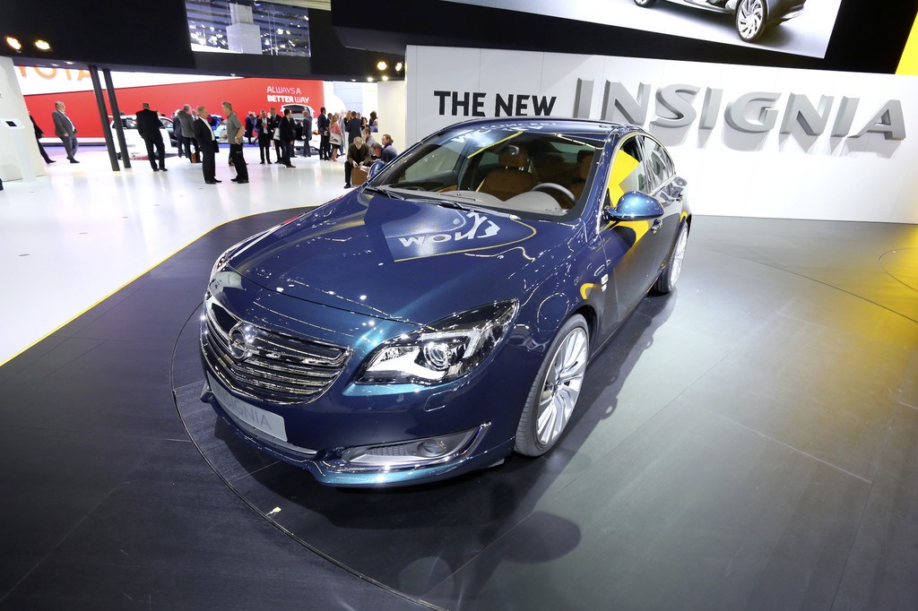 IAA 2013: Opel Insignia frisch im Wind