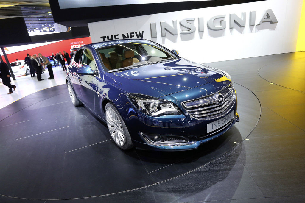 IAA 2013: Opel Insignia frisch im Wind