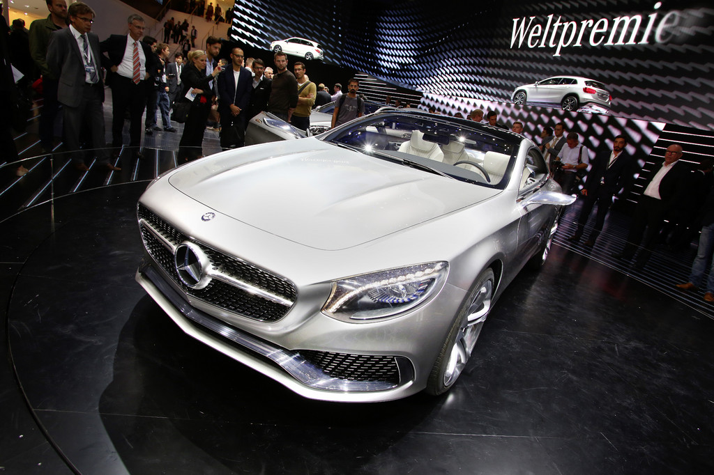 IAA 2013: S-Klasse Coupé hat alles im Blick